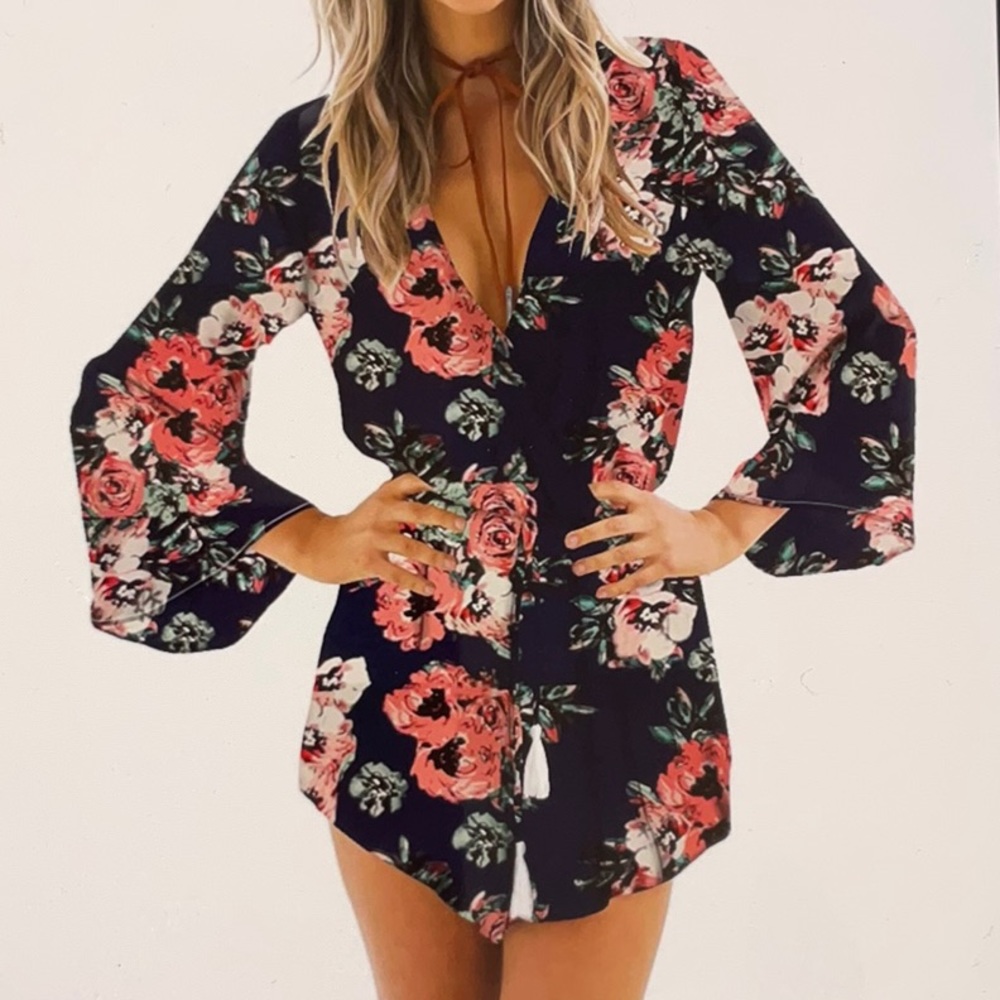 Floral romper